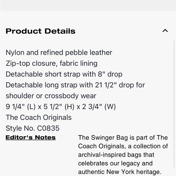 Coach Nylon Swinger - Wine - Picture 8 of 10